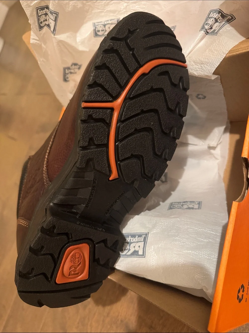 Timberland PRO Brown Titan Oxford Alloy Safety Toe Work Shoe